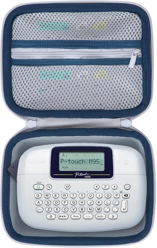 Storage Case Compatible with Brother P-Touch PTM95 Handy Label Maker and Label Tapes