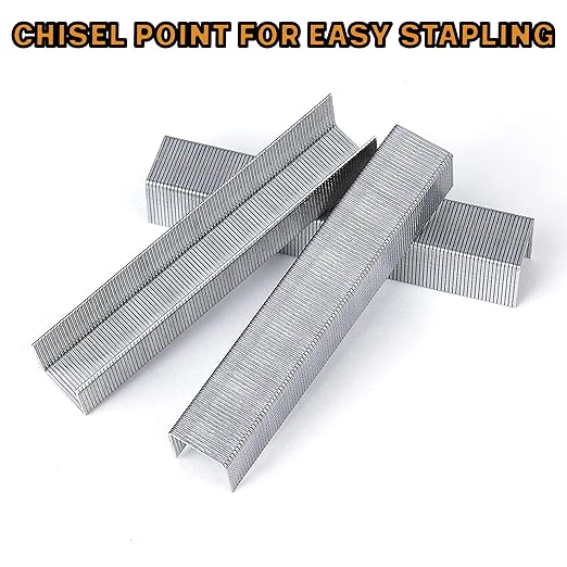 Heavy Duty Staples, 1/2 Inch Chisel Point Staple, 120 Sheet Capacity, 2,000 Staples for Heavy Duty Stapler