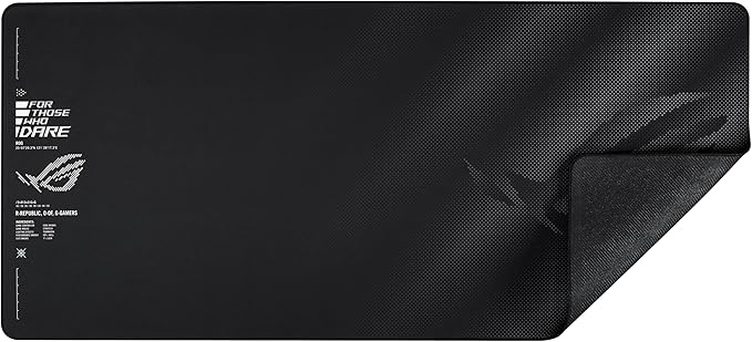 ASUS ROG Sheath II XXL Gaming Mouse Pad – 35.4” x 15.7”, Advanced Cooling Fabric, 1.5X Smoother Textile-Weave Surface, Flat-Stitched Durable Edges, Non-Slip Base - Black