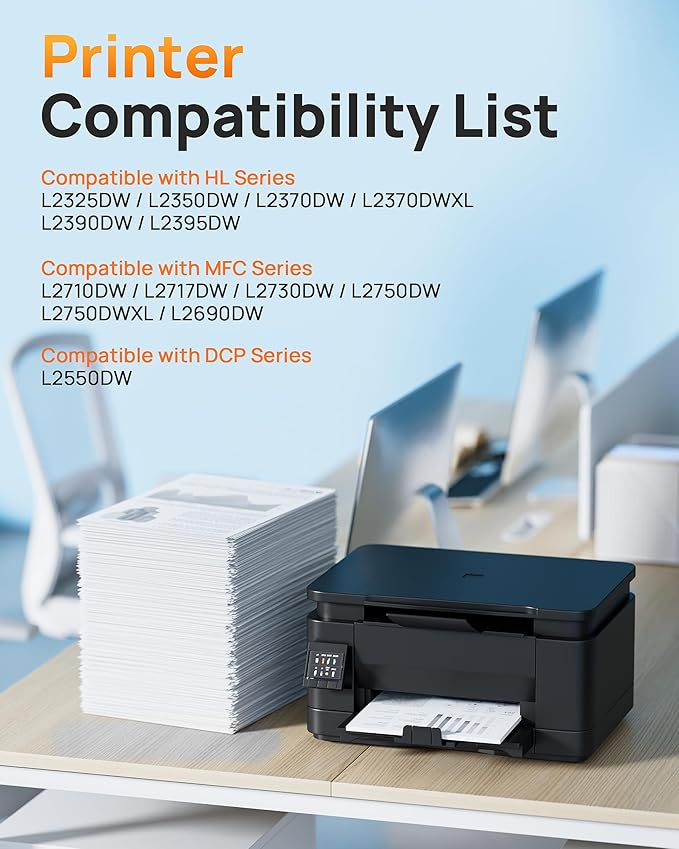 E-Z Ink TN760 Toner for Brother Printer Compatible for Brother TN-760 TN730 TN-730 Toner Cartridges to Use with MFC-L2710DW MFC-L2750DW HL-L2350DW HL-L2370DW HL-L2395DW L2390DW DCP-L2550DW (2 Black)