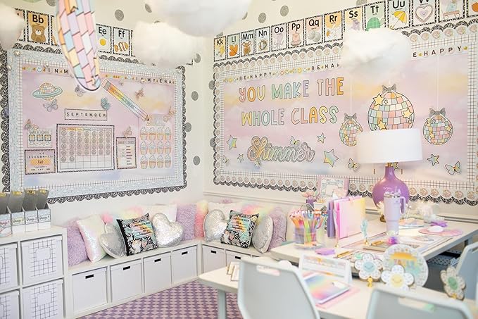 Fadeless Schoolgirl Style Bulletin Board Paper, Wildest Dreams, 47.25" x 25', 1 Roll