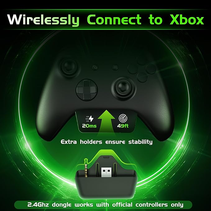 Wireless Gaming Headset for Xbox Series X/S, Xbox One, PS5, PC, Mac, Bluetooth 6.0 Gaming Headphones with Flip-to-Mute Noise-Canceling Mic, Foldable, 3D Surround Sound, 45H Battery - White