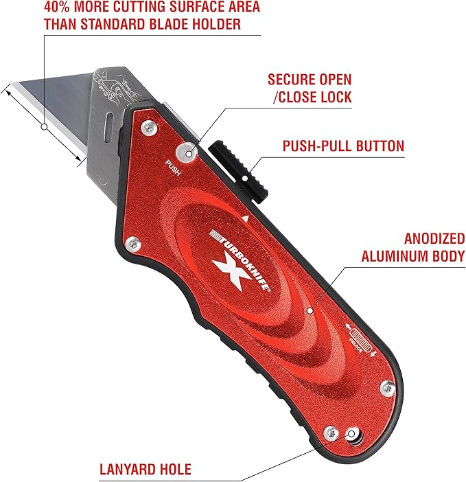 Olympia Tools 33-132 Turboknife by Red