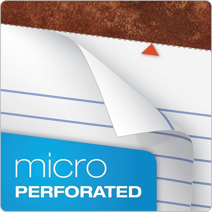 Tops 5 x 8 Legal Pads, The Legal Pad Brand, Narrow Ruled, White Paper, 50 Sheets Per Writing Pad, Made in the USA (7500) (Pack of 144)