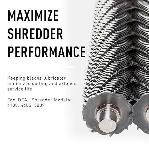 IDEAL Special High-Cling Lubricating Oil for ideal Shredders, Great for Any Automatic Oiler, Non-Toxic, Non-Detergent, Extend Life of Your Shredder (4 Bottles, 1 Gallon Each)