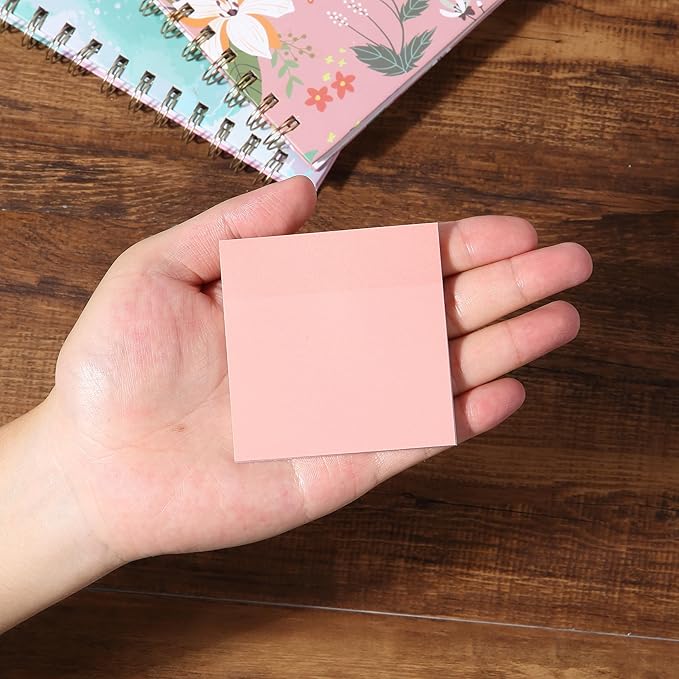 Mr. Pen- Sticky Notes, 3”x3”, 12 Pads, 600 Sheets, Colorful Sticky Notes 3x3, Sunlit Sands, Stocky Notes for Bible Journaling