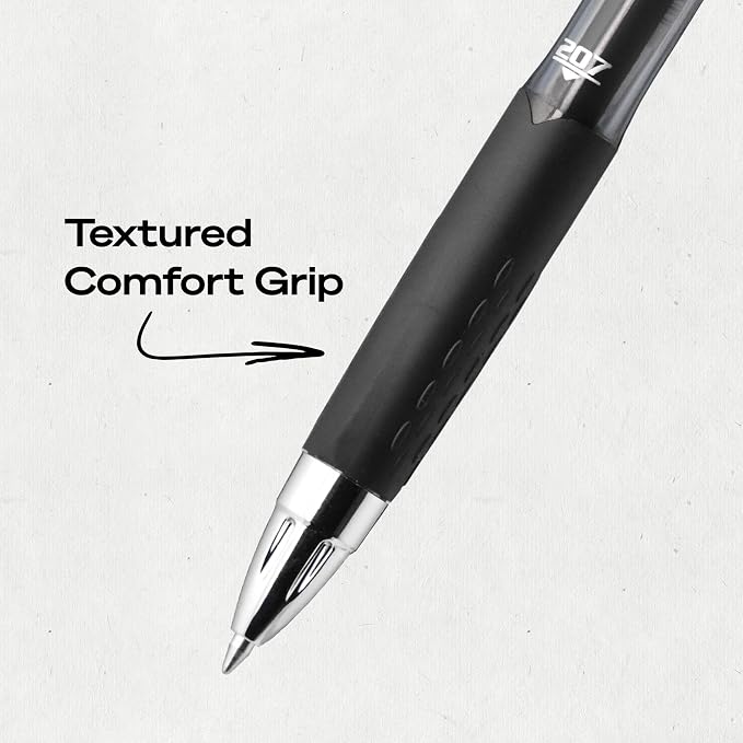 uniball™ 207 Gel Pens, Black Ink, 0.7mm Medium Point, Retractable, 36 Count | Smooth Writing, Fraud-Resistant, uni Super Ink™