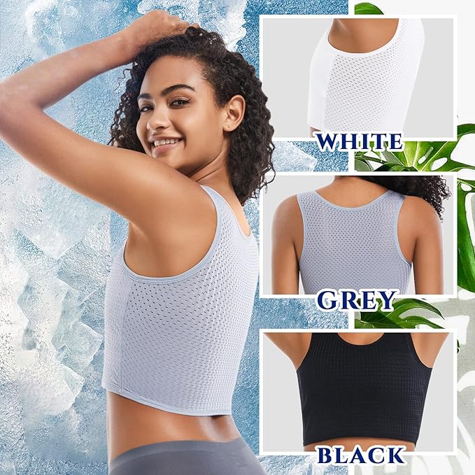 LGBT UNICORNS Chest Binder, Pullover Design Binder Trans, Moisture-Wicking, with 1PC Fragrance Card & 1PC Sticker, Black