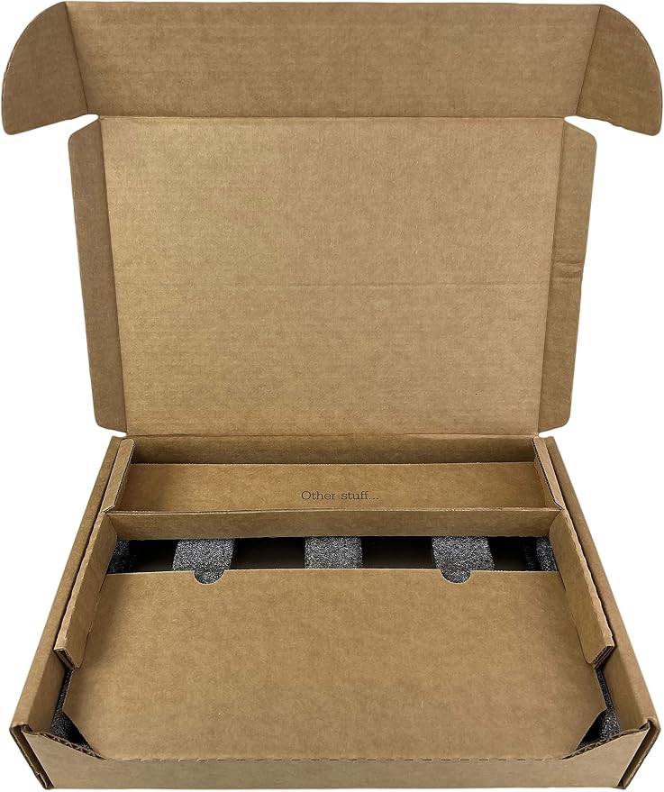 EPE Universal Laptop Shipping Box I Eco-Friendly I Fits Most Laptop Sizes I Secure Packaging Solution | theBOXlarge V2