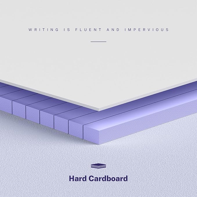 AILZFEI 3 Pack Wide Legal Pads 11" x 9.5" (Landscape Format) Purple College Ruled Note Pad Narrow Ruled 30 Sheets per Notepad Perforated Writing Paper with Thick Backboard Horizontal Pads of Paper