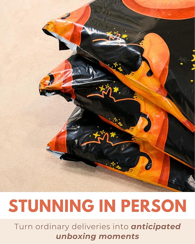 Mailer Bags 100pack (Pumpkitties 100pack, 19 x 24 Inch)