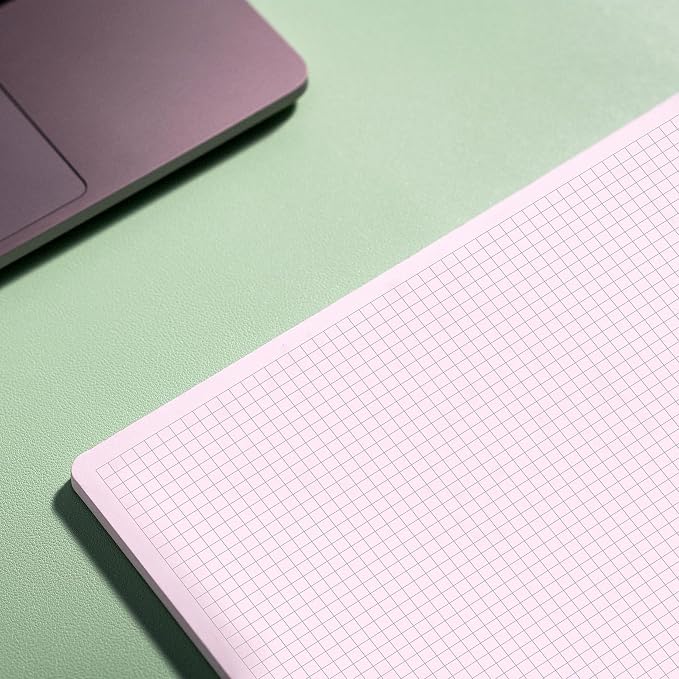 Graph Notepads 11 x 17 inch | Large Graphing Double Sided Drafting Pads with 1/4" Quad Grid Premium Thick Paper 120gsm