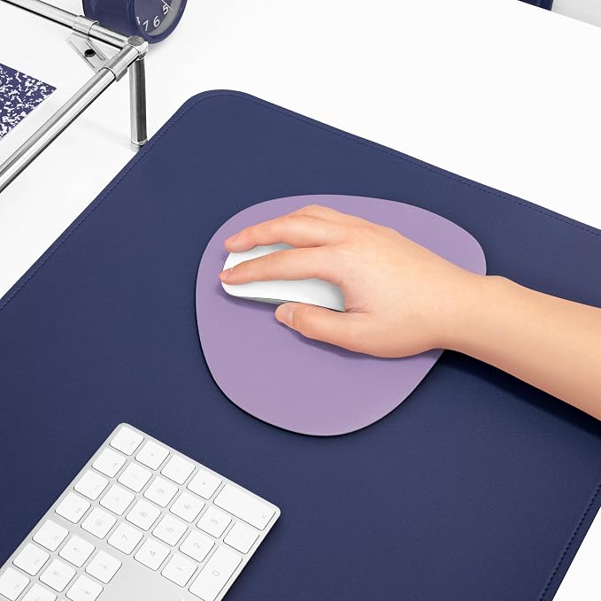 Mouse pad, Non-Slip Washable Waterproof Computer Mouse pad (Lavender Purple)