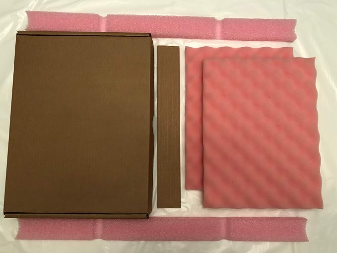 USA products: Shipping Box for Laptop Cardboard Mailing Boxes Without Available Space for Chargers, Fits Laptop Screen Sizes Up to 17.6 Inch