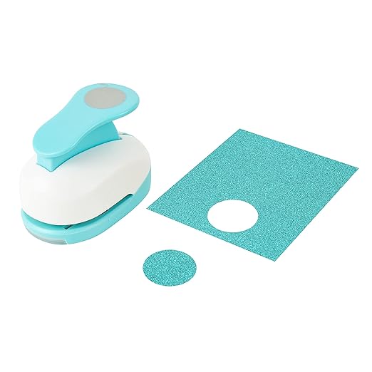 1.18 inch Circle Punches 30mm Hole Punch Circle Cutter for Paper Crafts Scrapbooking Handmade Paper Punch Paper Circles Greeting Cards,Cardstock, DIY Albums Photos,Card Making 30mm Circular