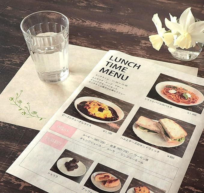Japanese Rice Paper Printable A4 Size Paper (30 Sheets), Multipurpose Copy Paper for Laser and Inkjet Printers, Made in JAPAN, White