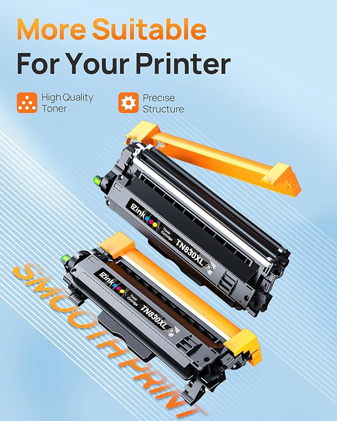 E-Z Ink Compatible TN830XL Toner Cartridge Replacement for Brother TN830XL TN830 TN 830 Toner Cartridges Compatible with Brother DCP-L2640DW HL-L2460DW HL-L2480DW HL-L2400D Printer (2 TN830XL Toner)