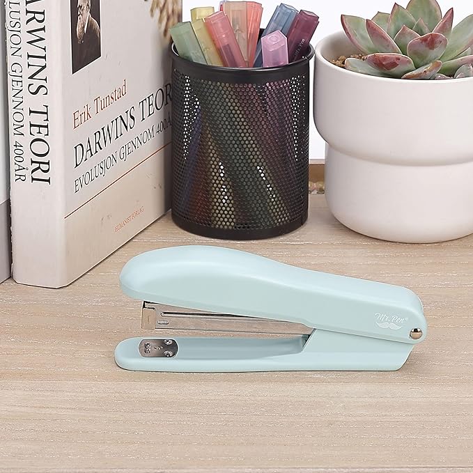 Mr. Pen- 2 Pack Office Staplers with 200 Staples, 20 Sheet Capacity, Green