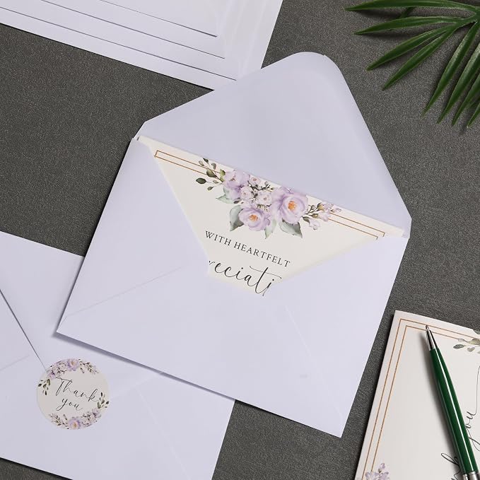 100 Pack 4x6 Envelopes White,Contour Flap A4 Envelope,Premium 120gsm Thick Paper Invitation Envelopes for Back to School,Birthday,Wedding RSVP Cards,Photos,Postcards,Greeting Cards,Mailing