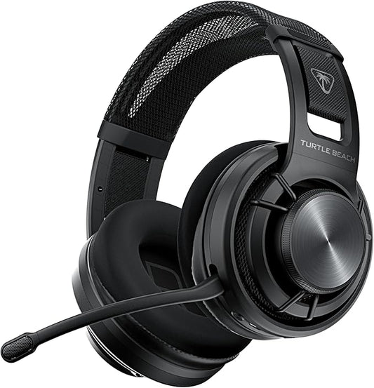 Turtle Beach Atlas Air Wireless Open Back PC Gaming Headset - PC, PS5, PS4, Mobile - 24-bit High-Fidelity Audio, Broadcast Grade Mic, Bluetooth, Floating Earcup, Memory Foam Cushions, 50-Hr Battery