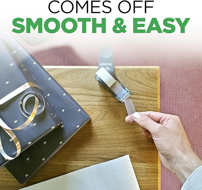 Scotch Desktop Tape Dispenser, Great for Gift Wrapping, 1 Dispenser (C19-CLIP-CCW)