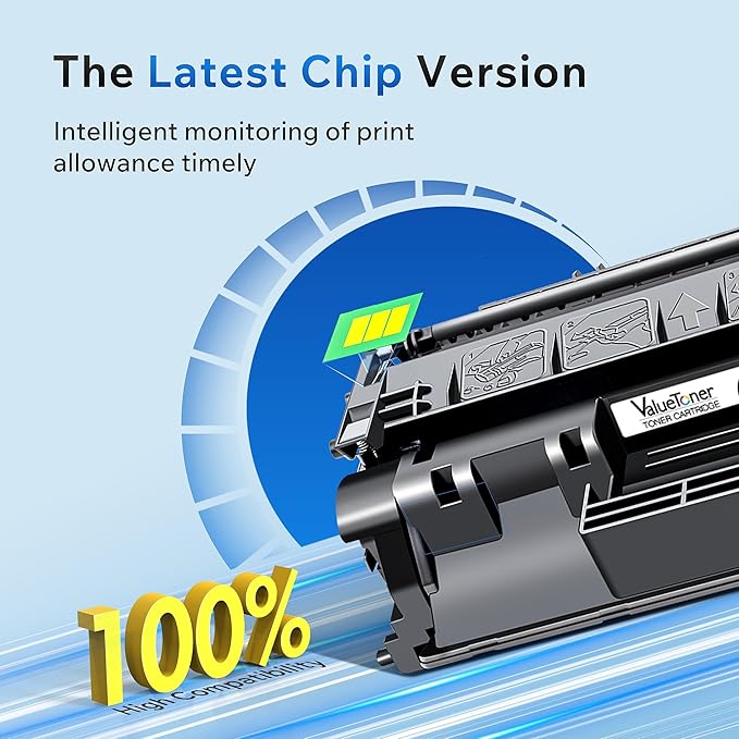 Valuetoner Compatible 80X Toner Cartridge Replacement for HP 80X CF280X 80A CF280A Toner Cartridge High Yield for HP LaserJet Pro M400 401a 401d 401n 401dn M401dw 425dn 425dw Series Printer (2 Black)