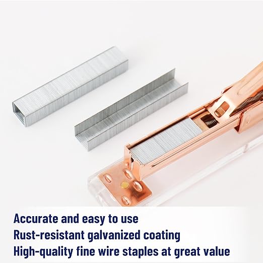 Mr. Pen- Heavy Duty Staples Office Supply, 3600 pcs Staples for Stapler | 60 Sheet Staple, 3/8 inch Length, Office Staple, Galvanized Rust-Resistant for School, Home, Documents