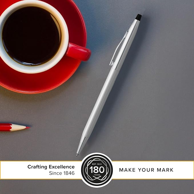 Cross Classic Century Ballpoint Pen, Multiple Colors, Black Ink | Refillable Ballpoint Pen for Effortless Writing, Durable Construction, Premier Distinctive Look, Gift-Ready, Medium Point