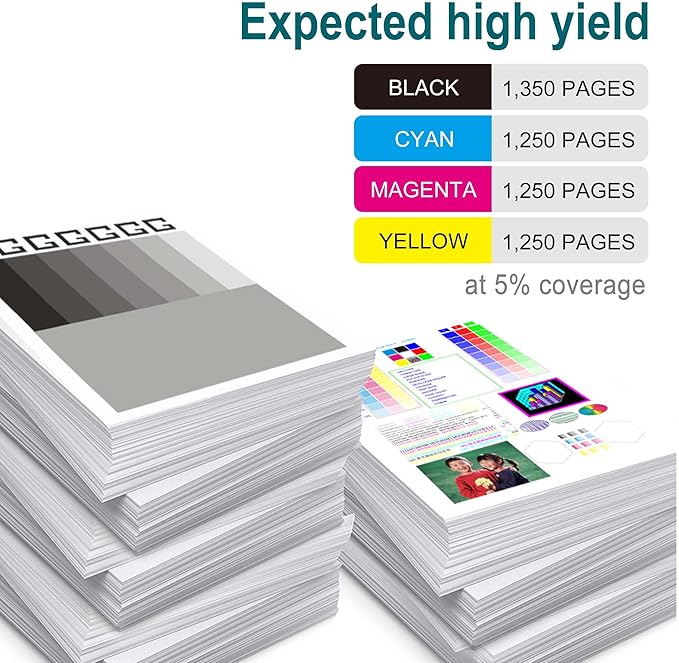 OFFICE-COLOR Compatible with Canon 067 Toner Cartridges Set Replacement for Canon Color imageCLASS MF656Cdw,MF654Cdw,MF650C MF652Cw,LBP633Cdw,MF653Cdw,LBP632Cdw Printer Ink (Black,Cyan,Magenta,Yellow)