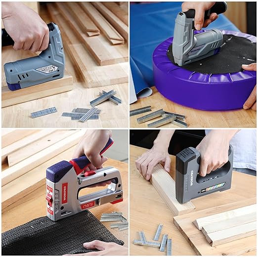WORKPRO Heavy Duty T50 Staples and 18 Gauge Brad Nails, 7500-Count 1/2", 3/8" T50 Staples and 5/8" Brad Nails, Galvanized Staples for Staple Gun, Ideal for Upholstery, Construction, Furniture, Crafts