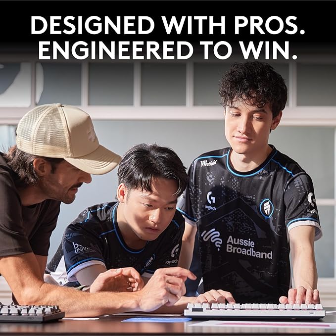 Logitech G PRO X TKL Rapid (Tenkeyless) Wired Gaming Keyboard: Magnetic Analog Switches with Rapid Trigger, Lightsync RGB, Detachable USB-C Cable, Volume Roller & Media Buttons - White