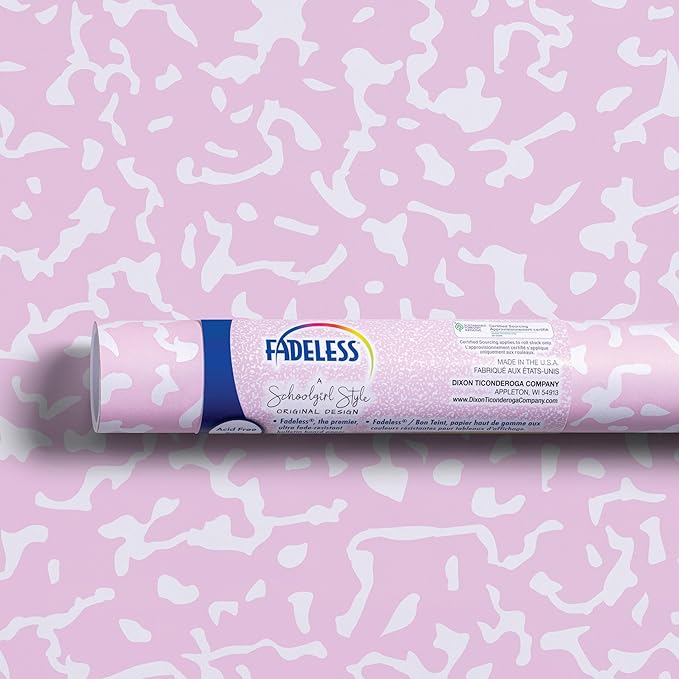 Fadeless Schoolgirl Style Bulletin Board Paper, Junior Year, 47.25" x 25', 1 Roll