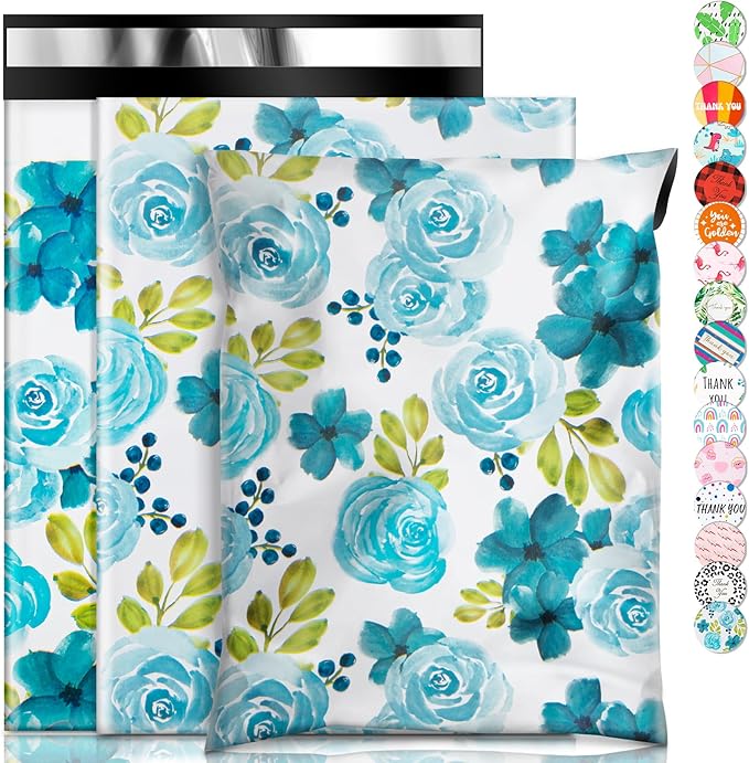 Oududianzi Poly Mailers 10x13, 50PCS Waterproof Shipping Bags, Self-Seal Shipping Envelopes, Mailing Poly Bags, Packaging Bags for Small Business