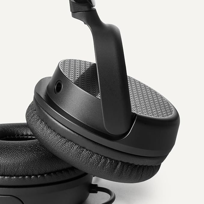 Amazon Basics On Ear Wired Computer Headset with Adjustable Microphone, 3.5mm Port or in-Line Control with USB-A Port, Foldable, Clear Sound, Small/Medium Size, Black (Pack of 2)