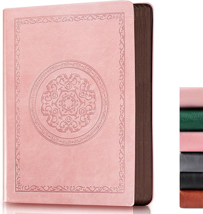 2026 Leather Vintage Journal Notebook,300 Pages,Leather Softcover Lined Journal Notebooks for Women Men,Notebook Journals for Writing Travel,Business,Office,8.5'' X 11.3''