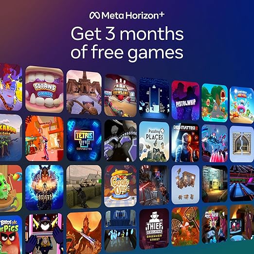 Meta Quest 3 512GB, one Low Monthly Price, 24 Months of Games and Extended Protection, Ultimate Virtual Reality Experience