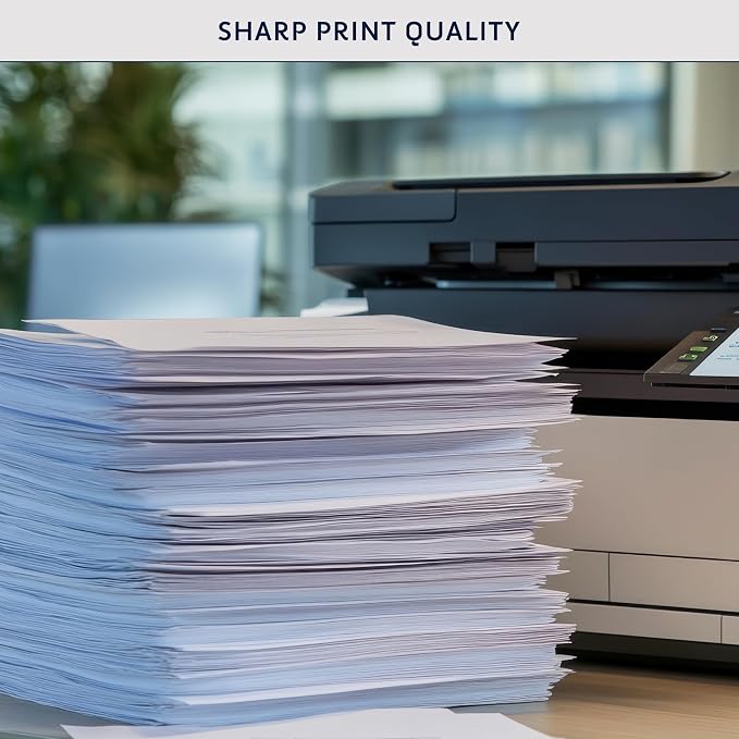 Printer Paper - 8.5 x 11 White Letter Size Copy Paper, 3 Reams 1500 Sheets 20 lb Printing Paper for Documents Writing, Drawing, Smooth, 92 Bright | Home, School, Office Supplies | Made in USA