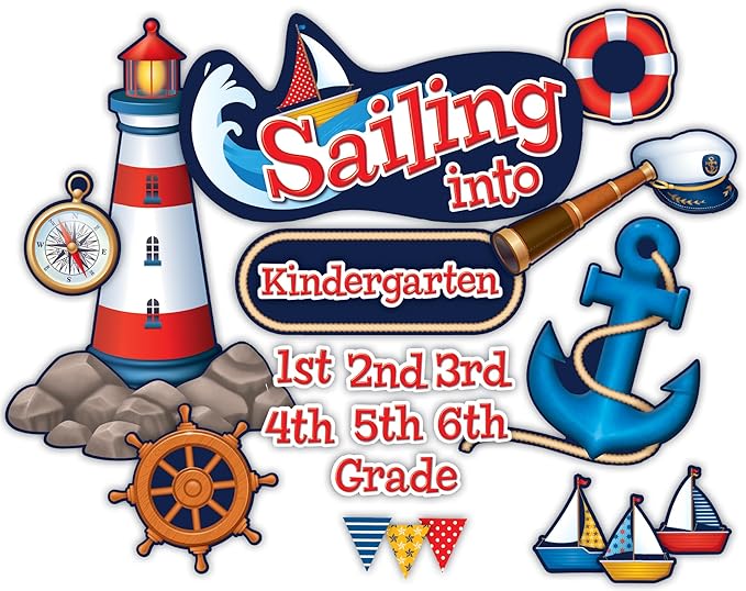 Teacher Created Resources Sailing Into.. Bulletin Board (TCR5440)