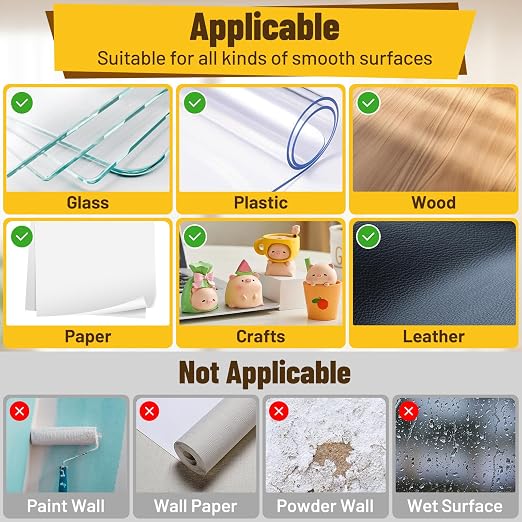 PHIXBEAR 180 Pcs Removable Mounting Putty, Strong Double Sided Glue Adhesive Dots Clear Museum Sticky Tack for Action Figures Wall Hanging No Residue, 3/8"