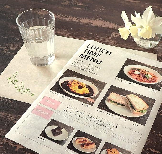 Japanese Rice Paper Printable B5 Size Paper (30 Sheets), Multipurpose Copy Paper for Laser and Inkjet Printers, Made in JAPAN, White