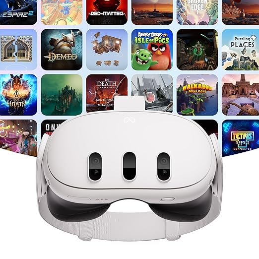 Meta Quest 3 512GB, one Low Monthly Price, 24 Months of Games and Extended Protection, Ultimate Virtual Reality Experience