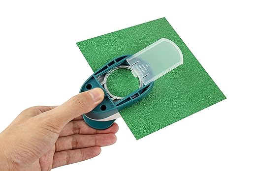 Circle Punch 1.5 Inch, Hole Puncher for Crafts, Punch Hole, Paper Punches, Cardstock, Gift Wrapping, Greeting Cards and Scrapbooks, DIY Albums Photos,Card Making 38mm Circle Cutter