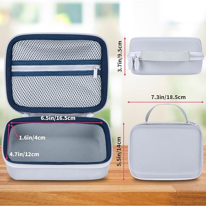 Storage Case Compatible with Brother P-Touch PTM95 Handy Label Maker and Label Tapes