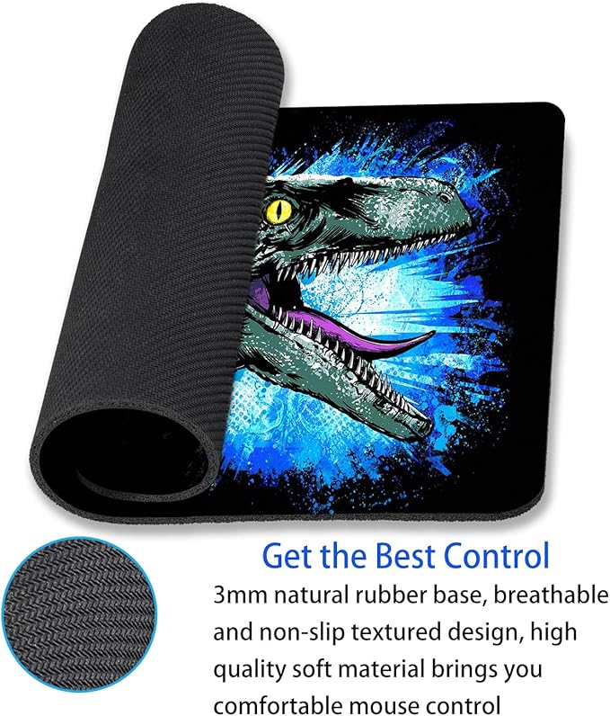 Mouse Pad with Personalized Design Computer Laptop Non-Slip Rubber Mouse Pad 9.5x7.9 Inch