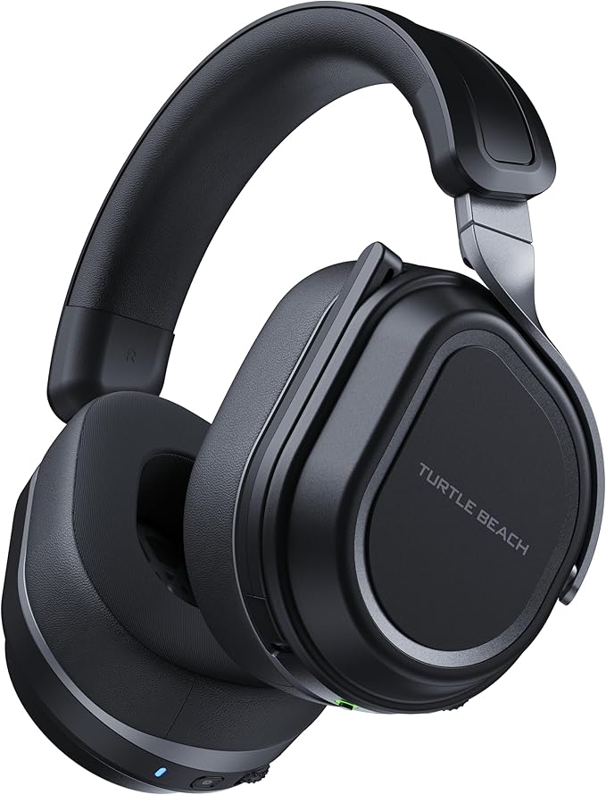 Turtle Beach Stealth 700 Gen 3 Wireless Multiplatform Amplified Gaming Headset for Xbox Series X|S, Xbox One, PC, PS5, Mobile – 60mm Drivers, AI Noise-Cancelling Mic, Bluetooth, 80-Hr Battery – Black