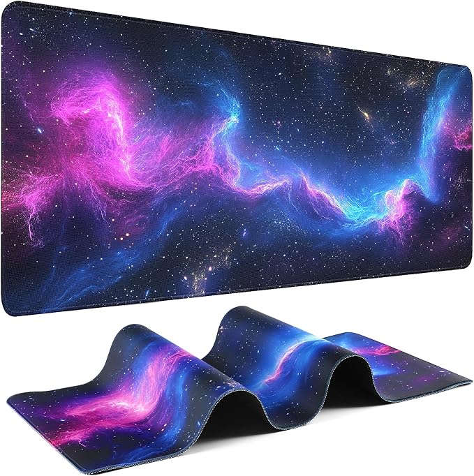 Mouse Pad Gaming - Desk Mat for Keyboard and Mouse - Large Mouse Pads for Desk, Gaming Mousepad with Non-Slip Base, Desks Pad (31.5" X 11.8") for Game, Office and Home