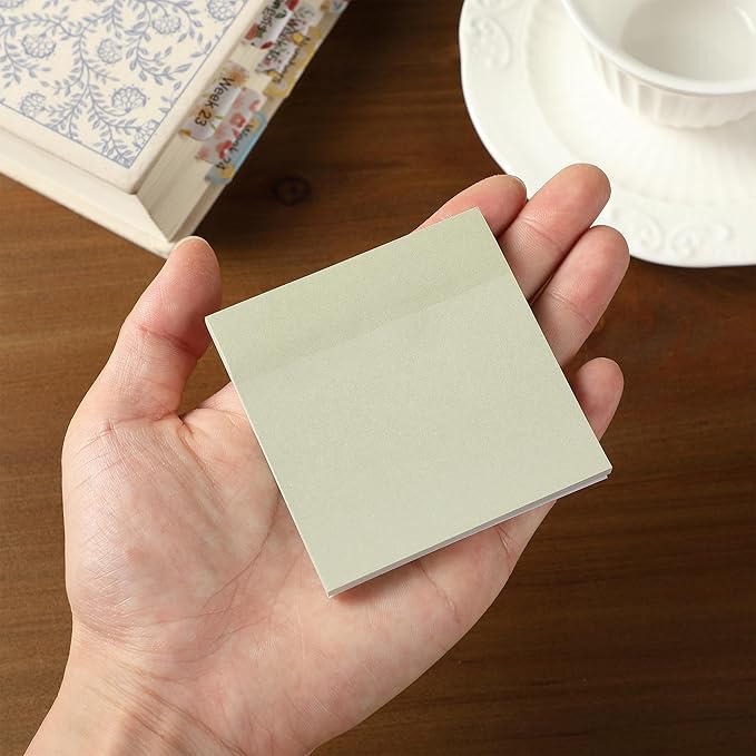 Mr. Pen- Sticky Notes, 3”x3”, 12 Pads, 600 Sheets, Dark and Earthy Colors Sticky Notes 3x3, Stocky Notes for Bible Journaling