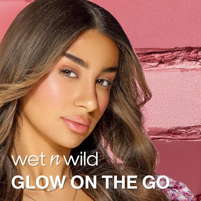 wet n wild MegaGlo Makeup Stick, Buildable Color, Versatile Use, Cruelty-Free & Vegan - Say It Ain't Rose