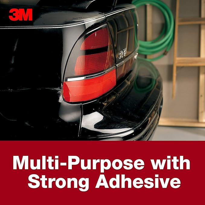 3M Multi-Use Colored Duct Tape, Red with Strong Adhesive and Water-Resistant Backing, Multi-Surface Duct Tape for Indoor and Outdoor Use, 1.88 Inches x 20 Yards, (3920-RD) Roll (Pack of 2)