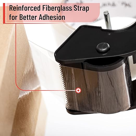 Mr. Pen Tape Dispenser Gun, 2 Inch, Includes 1 Clear Packaging Tape, for Packing Boxes, Shipping & Moving